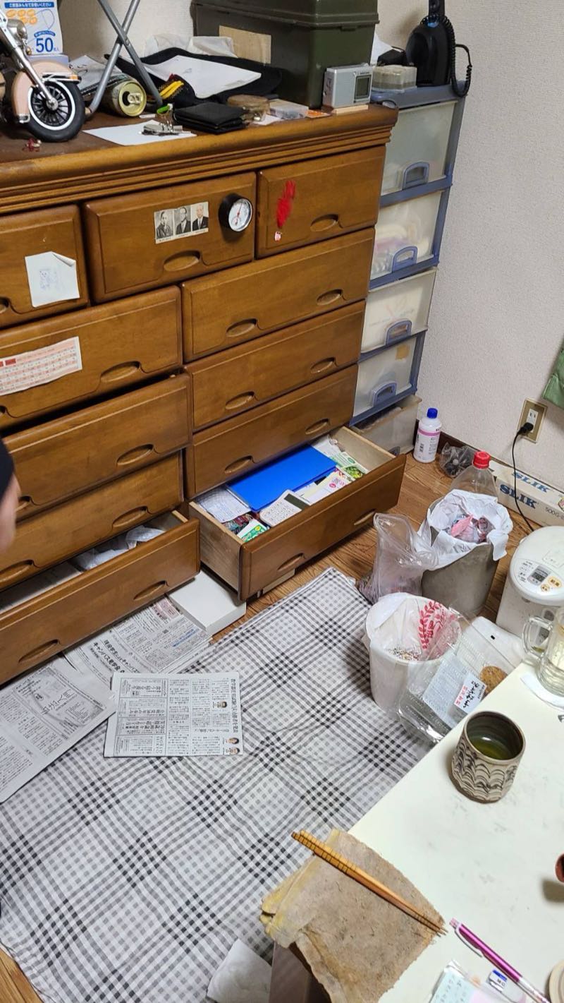 鳩ヶ谷市の作業事例（ビフォー）