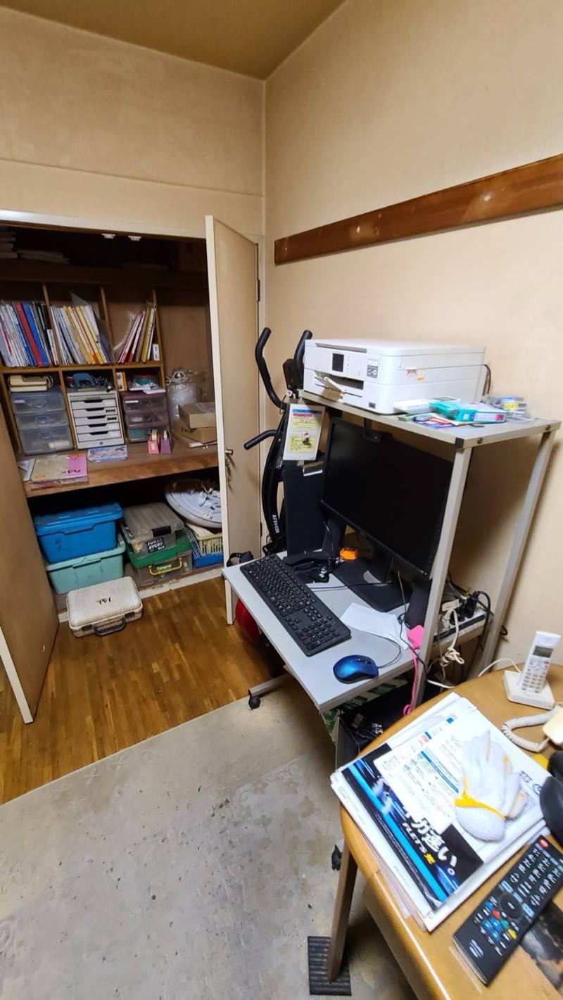 鳩山町の作業事例（ビフォー）