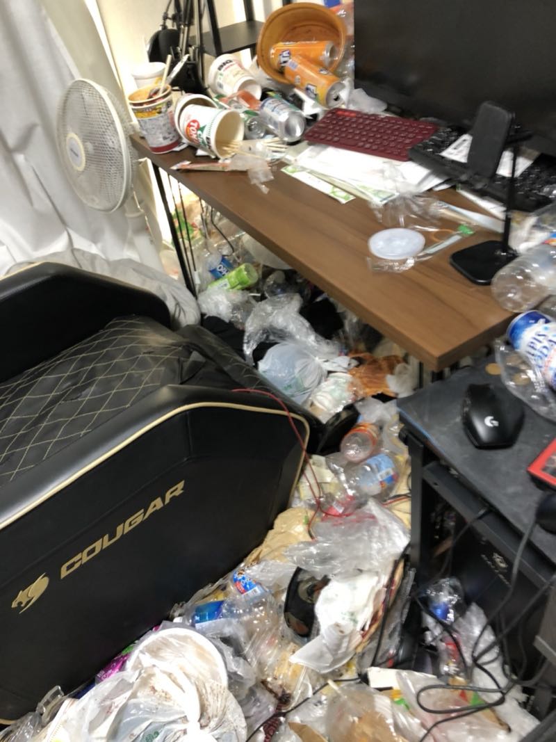 横須賀市の作業事例（ビフォー）