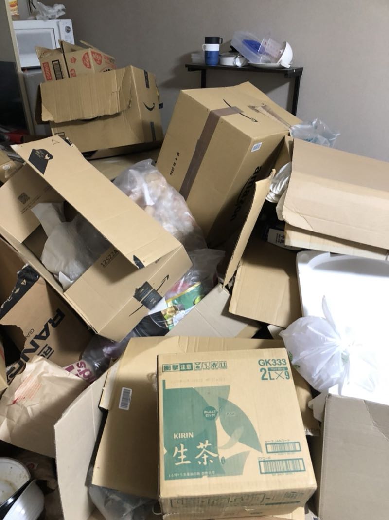 平塚市の作業事例（ビフォー）
