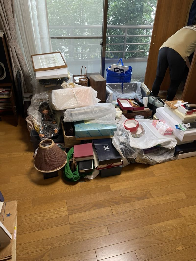 葉山町の作業事例（ビフォー）