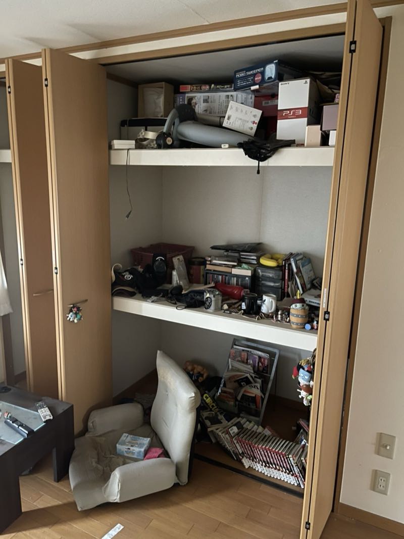 千葉市中央区の作業事例（ビフォー）