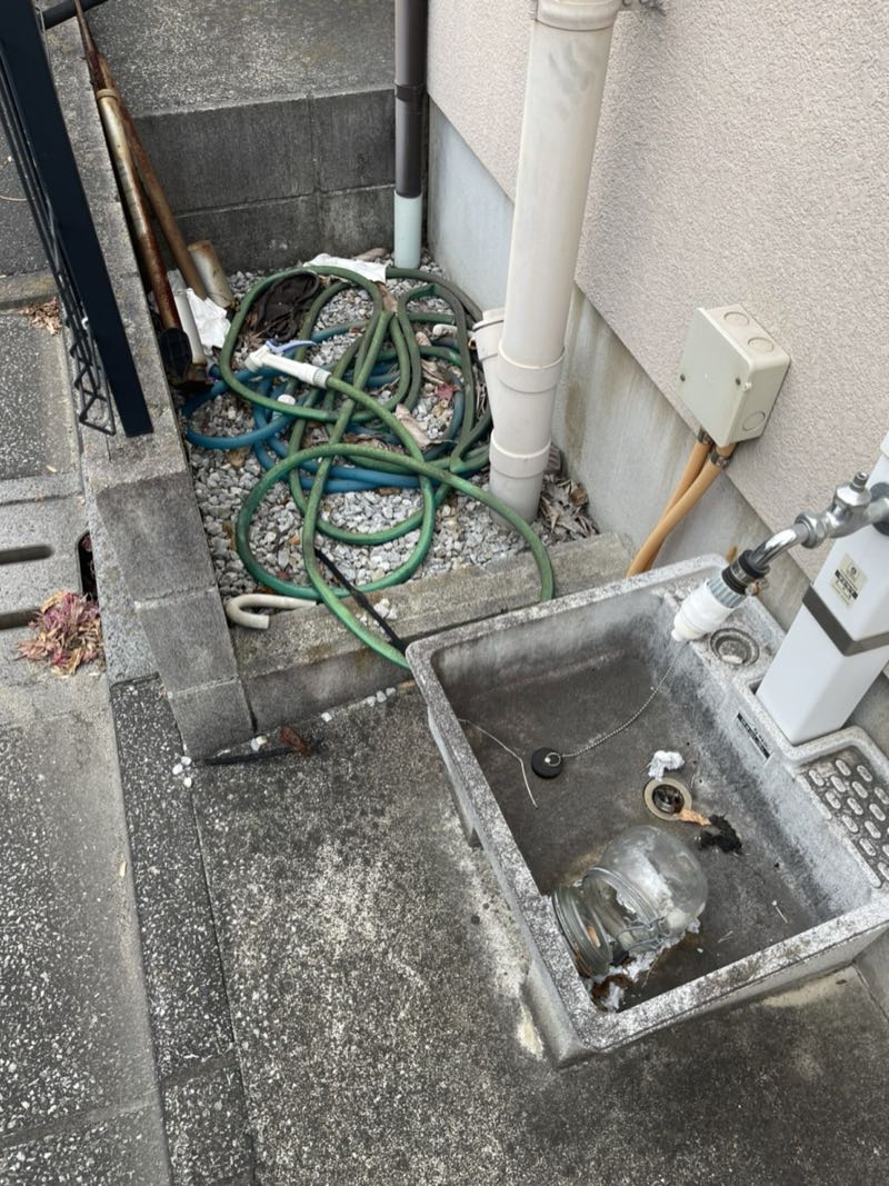 千葉市緑区の作業事例（ビフォー）