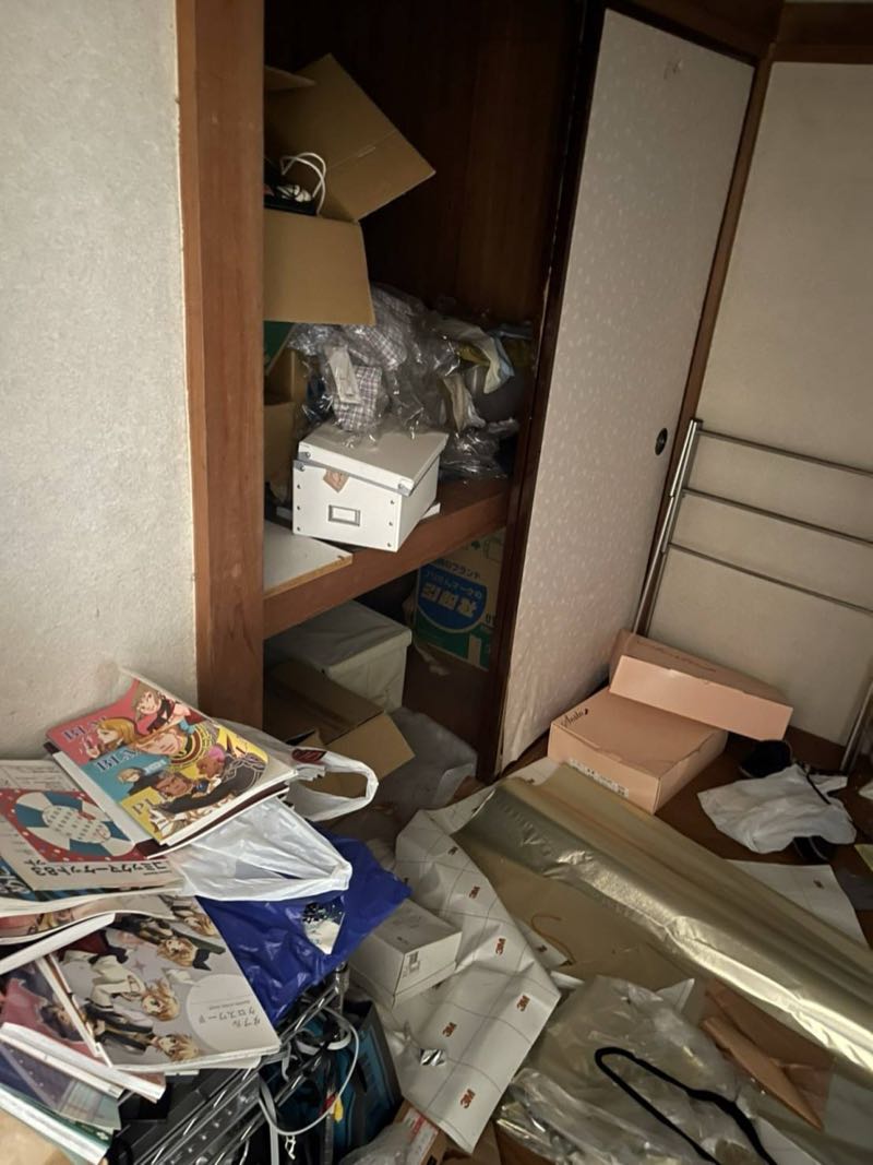 流山市の作業事例（ビフォー）