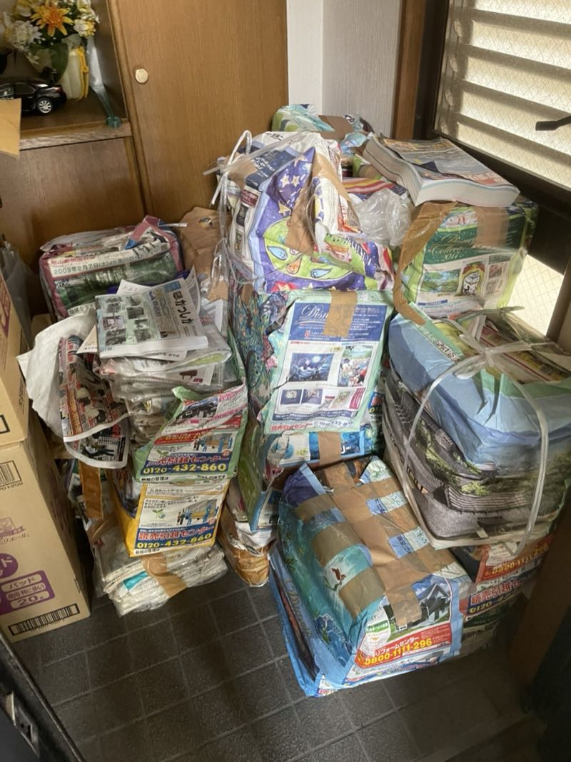 練馬区の作業事例（ビフォー）