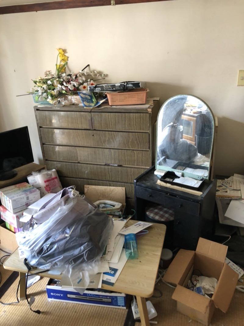 君津市の作業事例（ビフォー）
