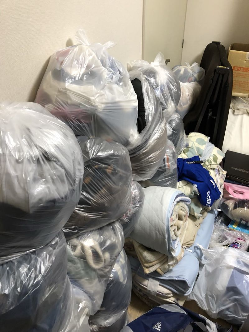 九十九里町の作業事例（ビフォー）