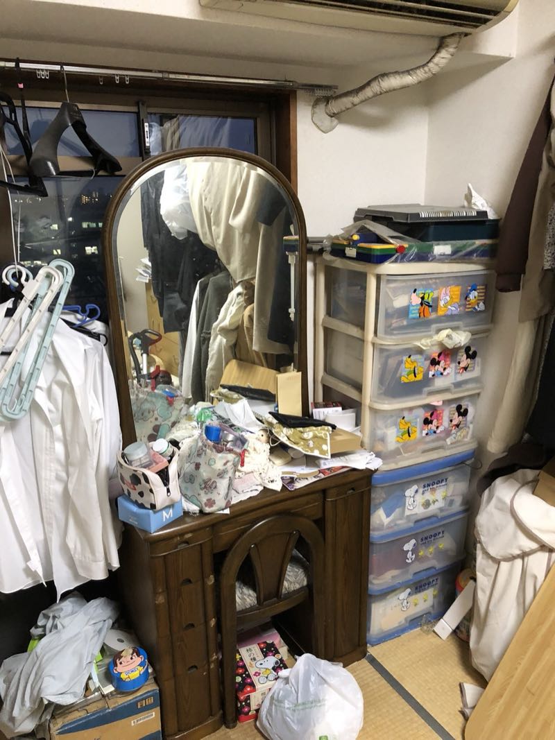 芝山町の作業事例（ビフォー）