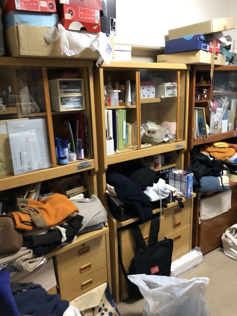 長生町の作業事例（ビフォー）