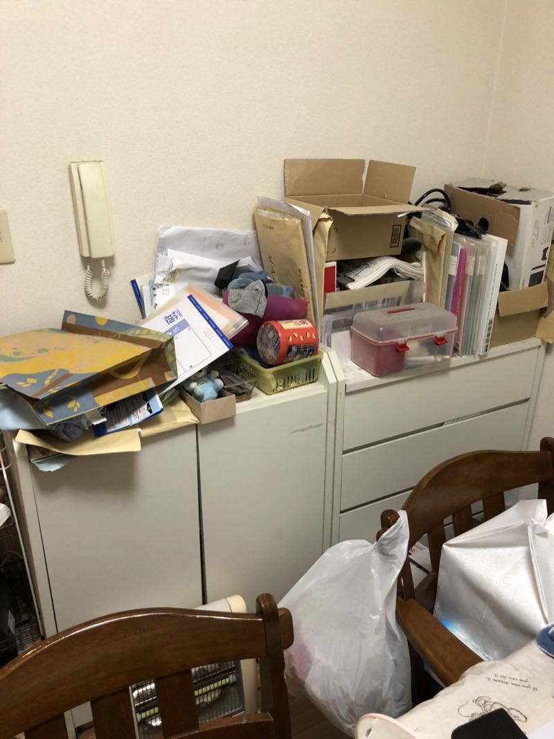 長柄町の作業事例（ビフォー）