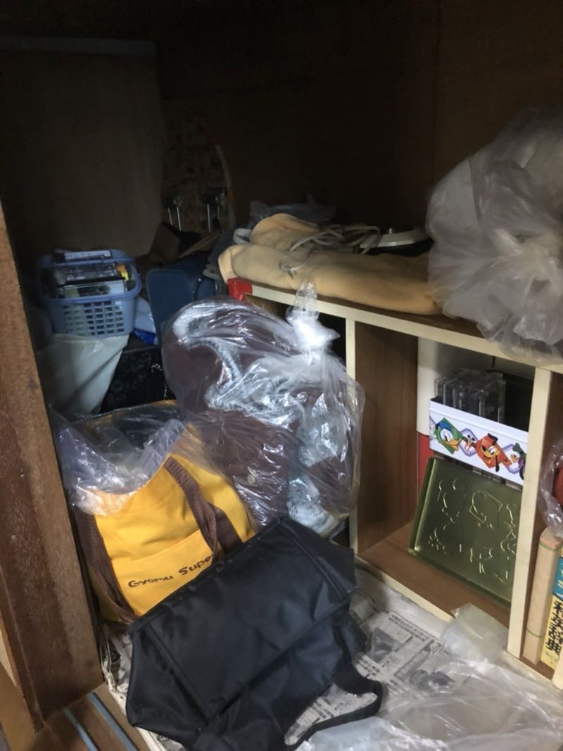 中央区の作業事例（ビフォー）