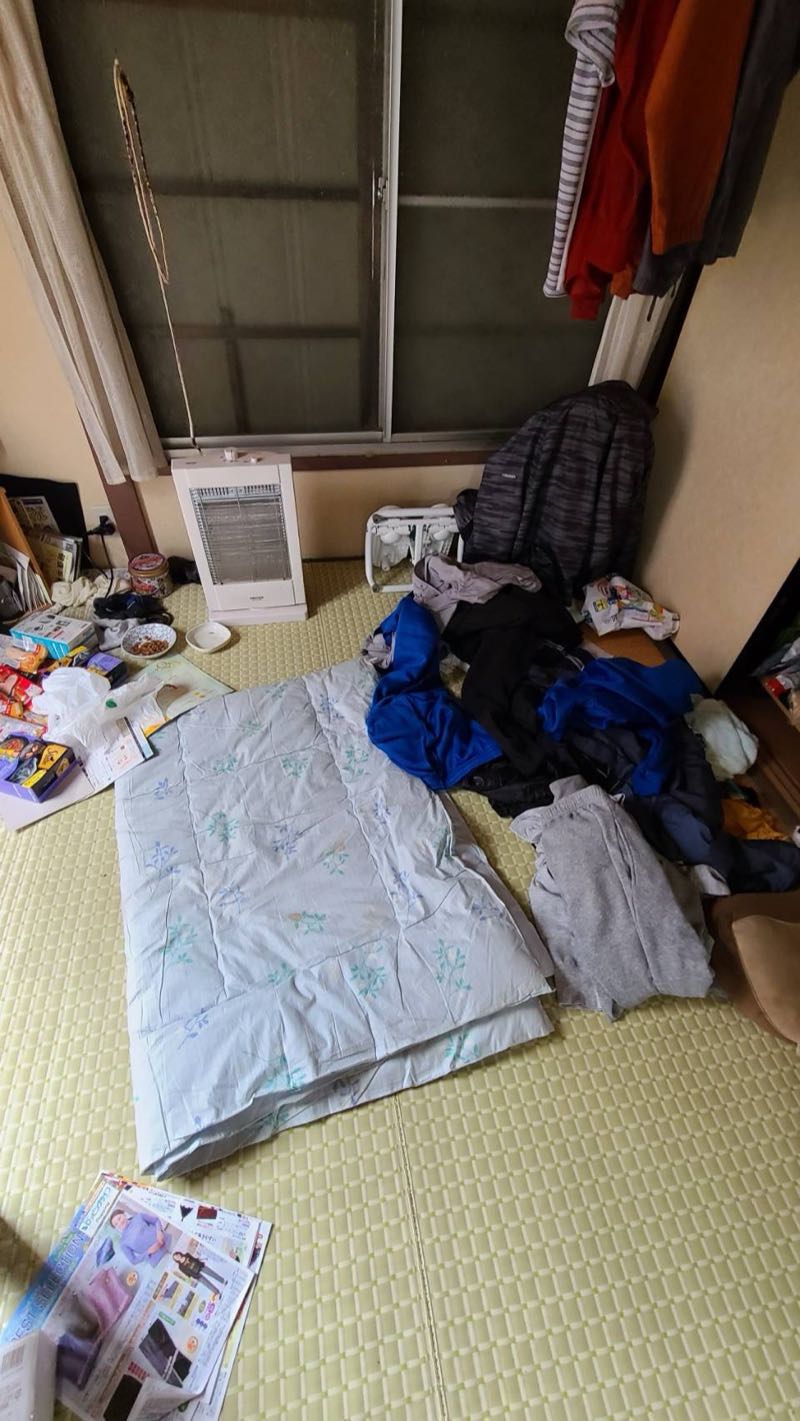 国立市の作業事例（ビフォー）