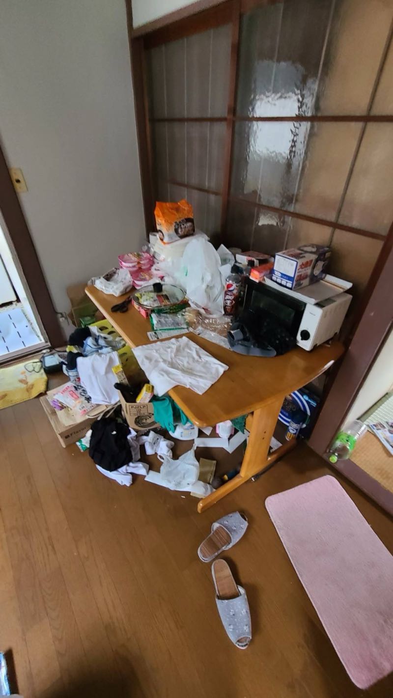 狛江市の作業事例（ビフォー）
