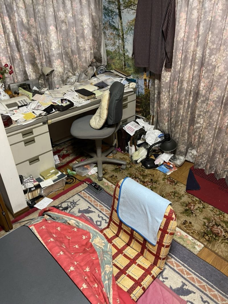 清瀬市の作業事例（ビフォー）