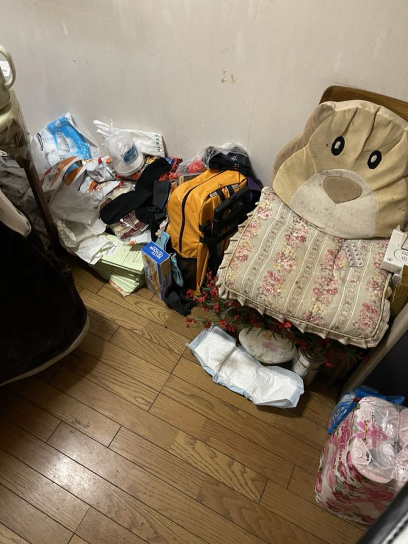 稲城市の作業事例（ビフォー）
