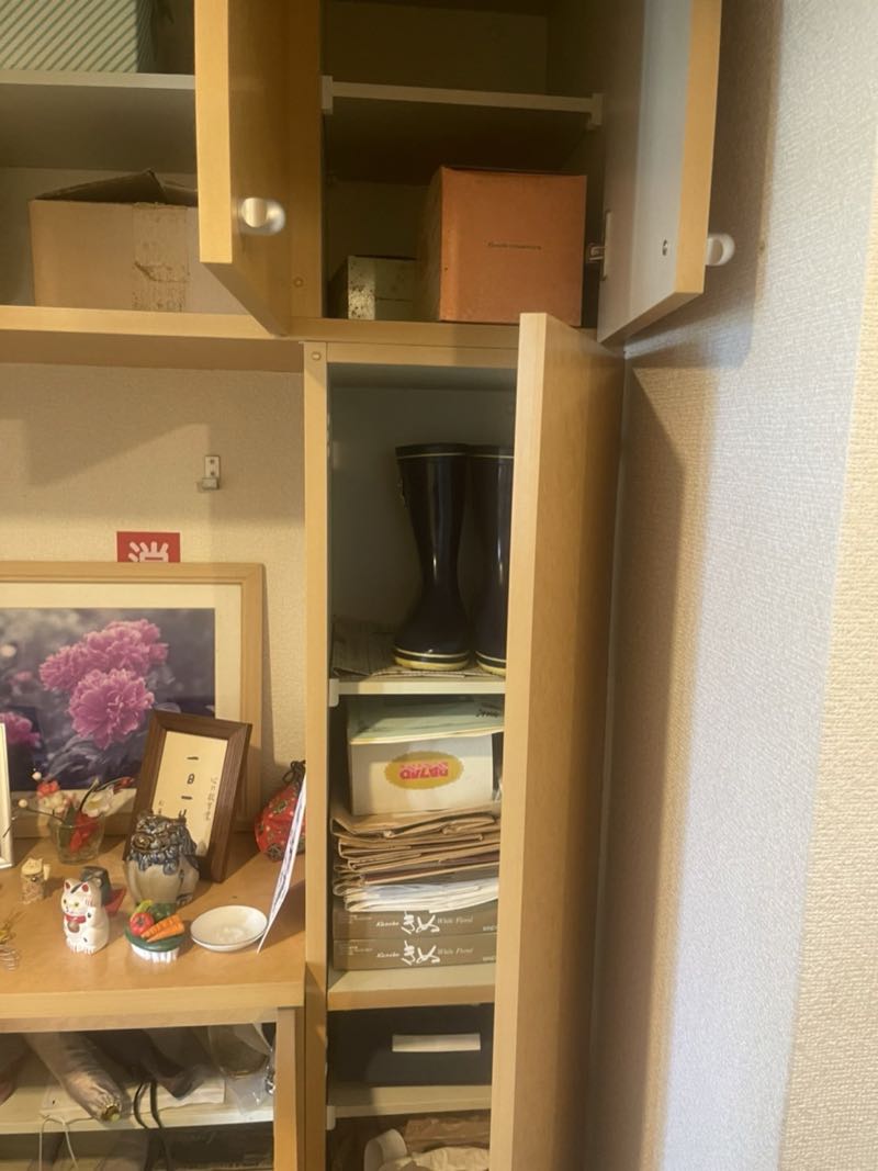 所沢市の作業事例（ビフォー）