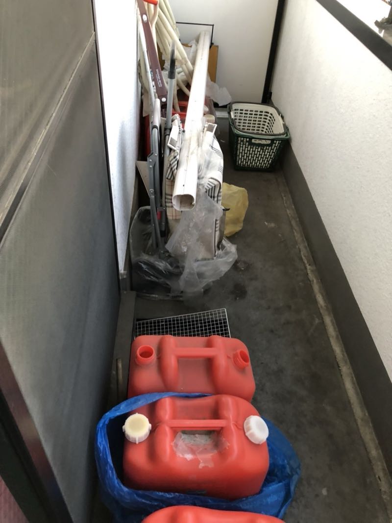 北本市の作業事例（ビフォー）