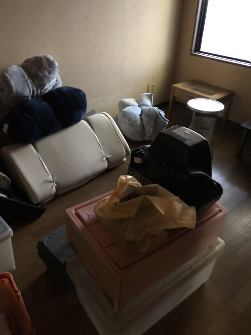 蓮田市の作業事例（ビフォー）