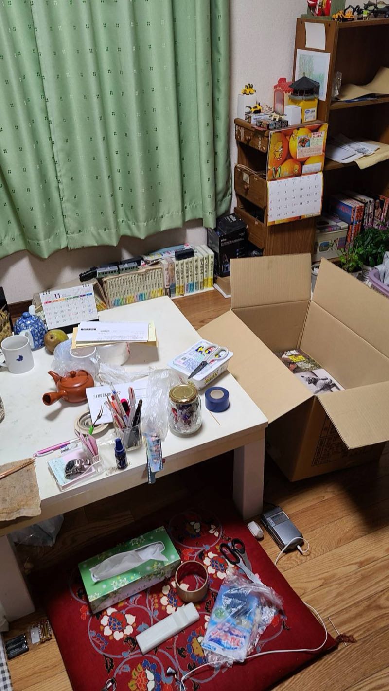 本庄市の作業事例（ビフォー）